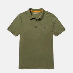 Timberland 男款短袖POLO衫24休闲透气|A6R29