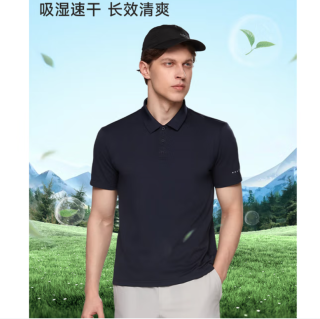 诺诗兰 情侣款户外基础款吸湿速干排汗透气polo短袖