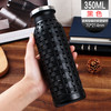 LOCK&LOCK 698组合 耐热玻璃杯 400ml 黑色