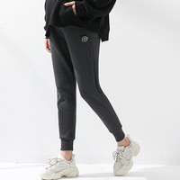 快乐屋 Happy House 孕妇运动裤秋冬宽松孕妇冬装加绒加厚裤子可外穿棉裤保暖