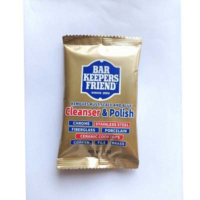 碧恺福 BKF BAR KEEPERS FRIEND 锅具清洁粉 24g 不锈钢烧焦烧黄清洁神器