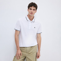 Navigare意大利小帆船夏季Polo衫男短袖黑色翻领t恤 3XL 0939知更雀灰