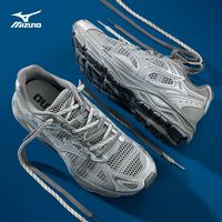 【美津浓 Mizuno】野鸽灰休闲鞋男女同款春季网面透气厚底老爹鞋RACER S