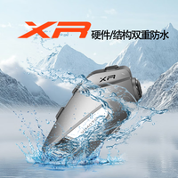 维迈通专卖店V10X V10S XR V9X摩托车头盔蓝牙耳机全盔内置外卖对讲JBL XR+X符号黑贴纸(秒发)