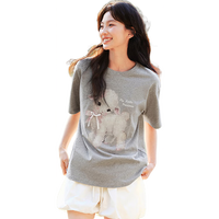  Semir/森马 纯棉 女士短袖T恤