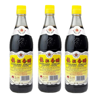 恒顺金梅醋 黑醋香醋镇江特产节庆送礼 酿造食醋炒菜蘸食火锅烧烤调味 金梅醋550ml*3瓶