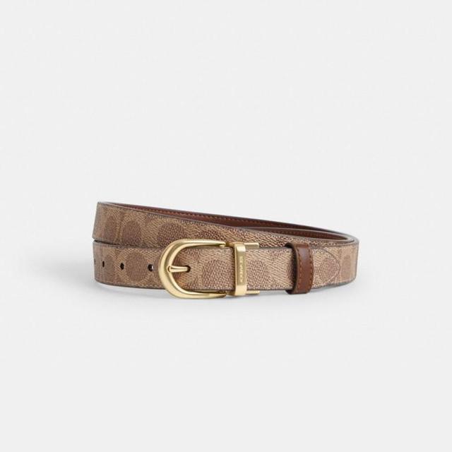 COACH 蔻驰 HARNESS 针扣可裁剪双面腰带 CX057