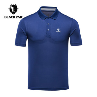 BLACKYAK 布来亚克 MVM269 男士户外短袖POLO衫 浅灰色 2XL