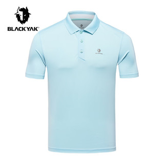 BLACKYAK 布来亚克 MVM269 男士户外短袖POLO衫 浅灰色 2XL
