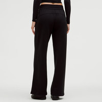 lululemon丨Scuba 女士中腰阔腿运动裤 *常规款 LW5GEES 黑色 XXS