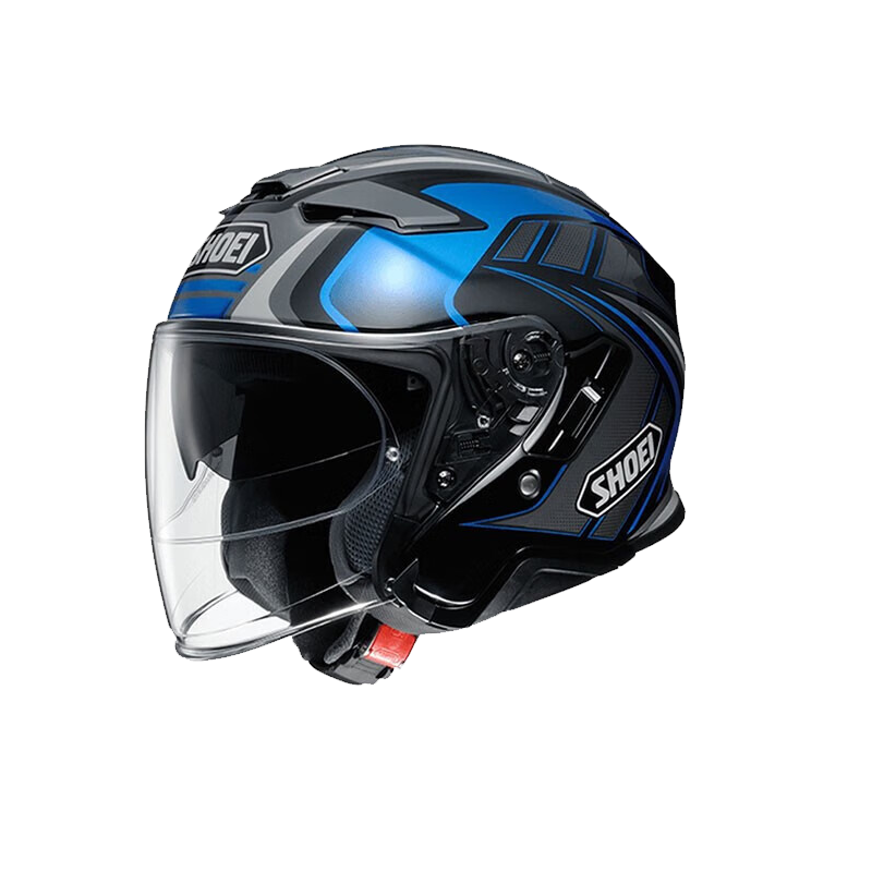  SHOEI 通风 摩托车头盔 双镜片