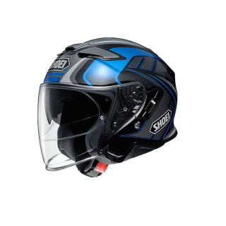  SHOEI 通风 摩托车头盔 双镜片