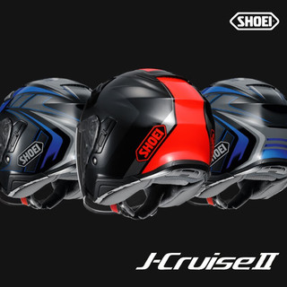  SHOEI 通风 摩托车头盔 双镜片