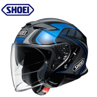  SHOEI 通风 摩托车头盔 双镜片