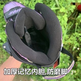 酷秀JU-F碳纤维轮滑鞋成人溜冰鞋男女平花鞋刹车鞋旱冰鞋滑冰鞋KS 金色 38
