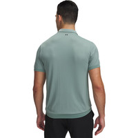 安德玛（UNDERARMOUR）春夏Drive Pro Seamless男子针织高尔夫运动Polo衫1388755 石灰绿348 3XL