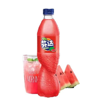 可口可乐 芬达西瓜味 碳酸饮料