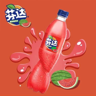 可口可乐 芬达西瓜味 碳酸饮料