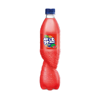 可口可乐 芬达西瓜味 碳酸饮料