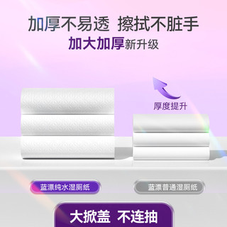 蓝漂优 加厚湿厕纸