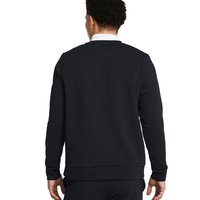 安德玛（UNDERARMOUR）Unstoppable Texture自在系列男子弹力针织圆领休闲卫衣1387904 黑色001 S
