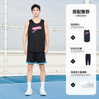 准者运动短裤男美式篮球五分裤2025夏季训练透气休闲运动裤子 炫粉 M