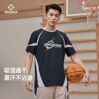 准者 美式速干运动T恤 白色 6XL