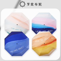 罗棠布妮（Lotosblume）智能全自动电动雨伞黑胶遮阳防晒女晴雨两用防紫外线自抗风大伞面 iAuto6虹间-美好