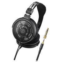 铁三角 ATH-R70X 耳罩式头戴式有线耳机 黑色 3.5mm