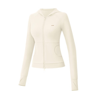 VVC 女士防晒衣 烟白色