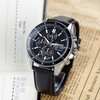 CASIO 卡西欧 旗舰店手表男 正品Edifice限量商务休闲黑暗之心蓝宝石镜面皮/钢带日韩