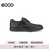 ecco 男士皮鞋 商务正装皮鞋德比鞋牛皮爸爸鞋男鞋  01001黑色 42