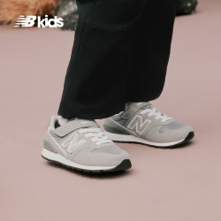 new balance 4-14岁大童秋冬格雷系灰潮酷运动鞋996GR 灰色