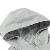  BALANCE NB 风衣女春秋抽绳可收腰宽松中长款连帽夹克外套女奥莱特价清仓 AWJ11383-OGR （尺码偏大一码） 2XL