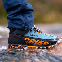CRISPI 徒步鞋男高帮防滑秋季户外登山中长途重装徒步鞋女ATTIVA BP GTX 黑/橘色 43