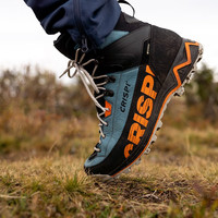 CRISPI 徒步鞋男高帮防滑秋季户外登山中长途重装徒步鞋女ATTIVA BP GTX 黑/橘色 42