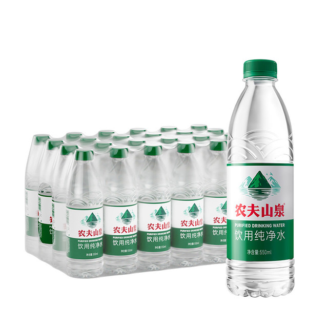 农夫山泉 饮用纯净水550ml*24瓶
