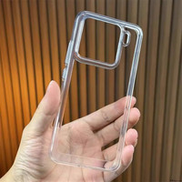 魔杰乐 亚克力太空壳适用小米15Pro新简约14ultra透明13硅胶红米note14软边K70至尊版男女保护壳 亚克力太空壳 小米15