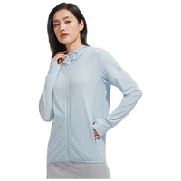 蕉下柠檬升级腋下透气防晒衣女UPF50+冰丝凉感防晒服防紫外线皮肤衣男轻薄 KY111306-女