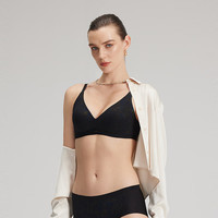 爱慕织锦4/4无托薄模杯文胸AM17C261 黑色印花-AM17C262 S 160