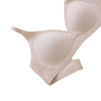 爱慕织锦4/4无托薄模杯文胸AM17C261 黄色印花-AM17C263 75B 34/75B