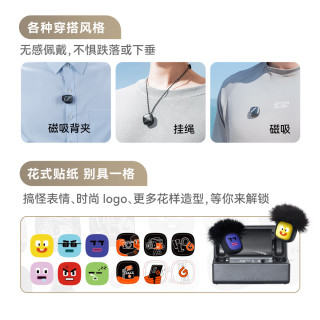  Godox/神牛 降噪 无线领夹麦克风+TypeC+C转L线