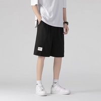 柯诗曼夏季薄款冰丝美式潮牌宽松休闲篮球裤子五分休闲运动裤衩男士裤 短裤 (适合145-160斤)
