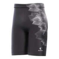 乔丹（QIAODAN）游泳裤男士泳衣舒适防尴尬五分平角速干不贴身温泉专业训练装备