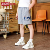 LEVI'S 李维斯童装儿童夏季短裤2025男童凉感舒适运动短裤
