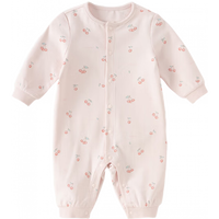 戴维贝拉（DAVE＆BELLA）春秋连体衣婴儿衣服新生儿宝宝秋季婴幼儿服装0-6-12个月秋装爬服  90cm (建议身高80-90cm）