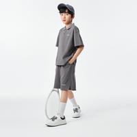 透气舒适儿童套装男童女童篮球服帅气短袖短裤运动两件套小童大童