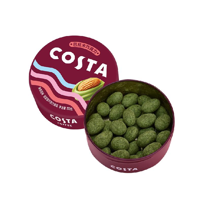 COSTA 巴旦木巧克力 抹茶味 100g*1盒