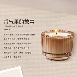 ficcecode菲诗蔻香薰蜡烛香氛家用卧室助眠结婚女 小苍兰