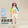 贝蒂 BETTY BOOP 女童POLO短袖短裤多巴胺运动套装2025夏季儿童两件套